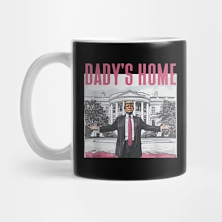 Trump Pink Daddys Home 2024 Mug